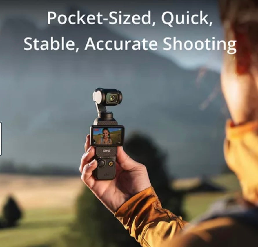 DJI Osmo Pocket 3 – Portable 4K Gimbal Camera