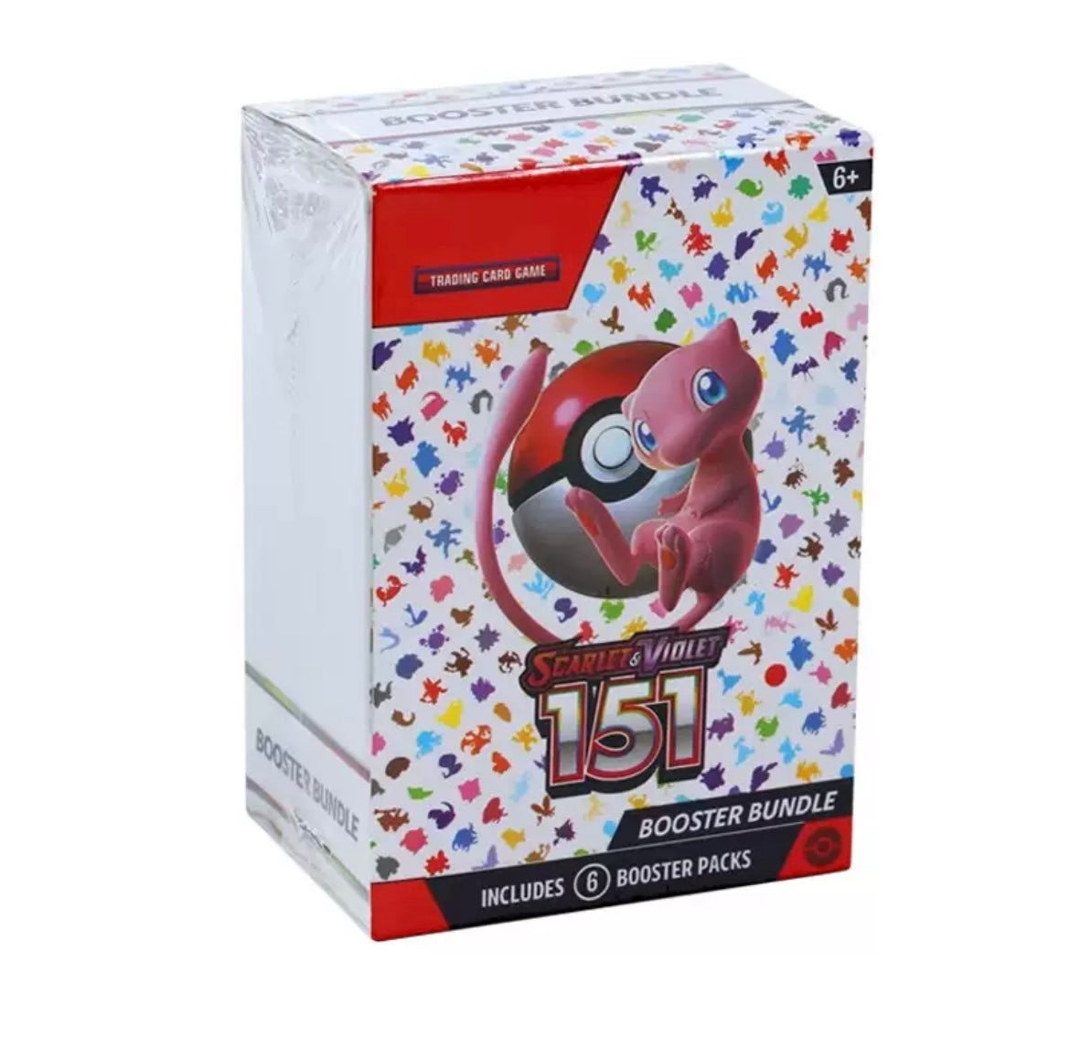 Pokémon Scarlet & Violet 151 Booster Bundle - 6 Packs Mew Collection Box - Brand New Factory Sealed