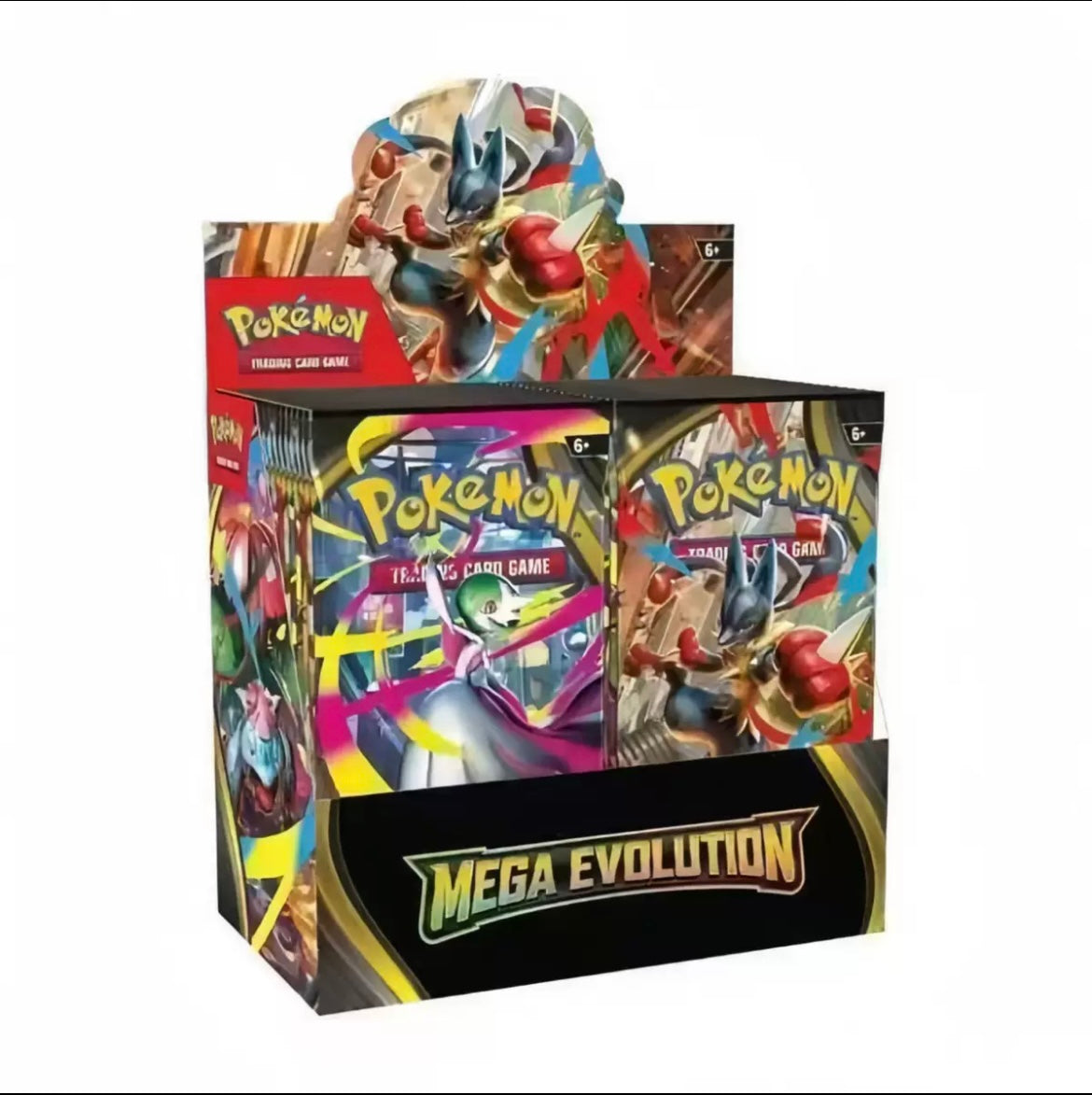 Pokémon Mega Evolution Full Packs and Box