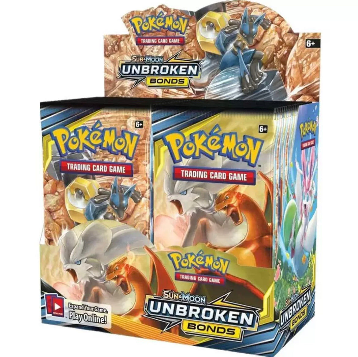 Pokémon Unbroken Bonds packs and box