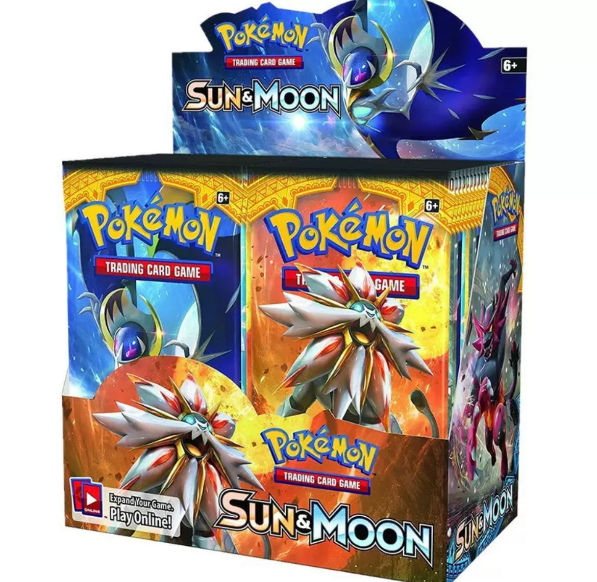 Pokémon Sun & Moon Packs and Box