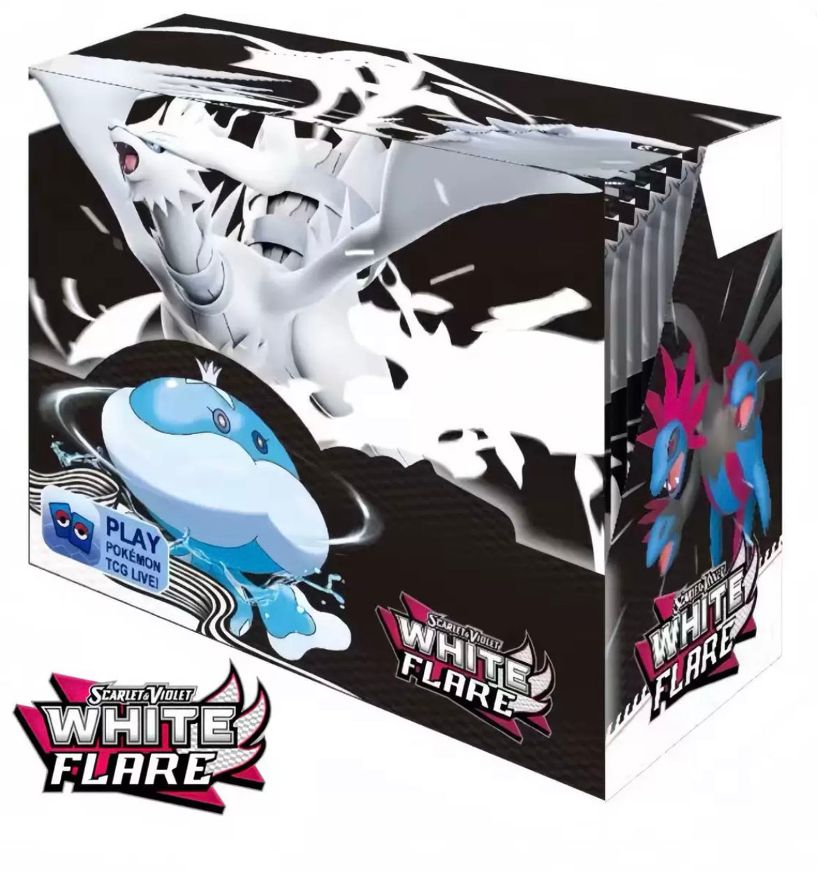 Pokémon White Flame Packs And Box