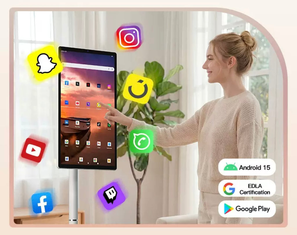 Rollable Smart TV – Wireless Portable Entertainment Screen 📺