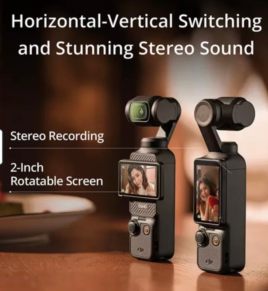 DJI Osmo Pocket 3 – Portable 4K Gimbal Camera