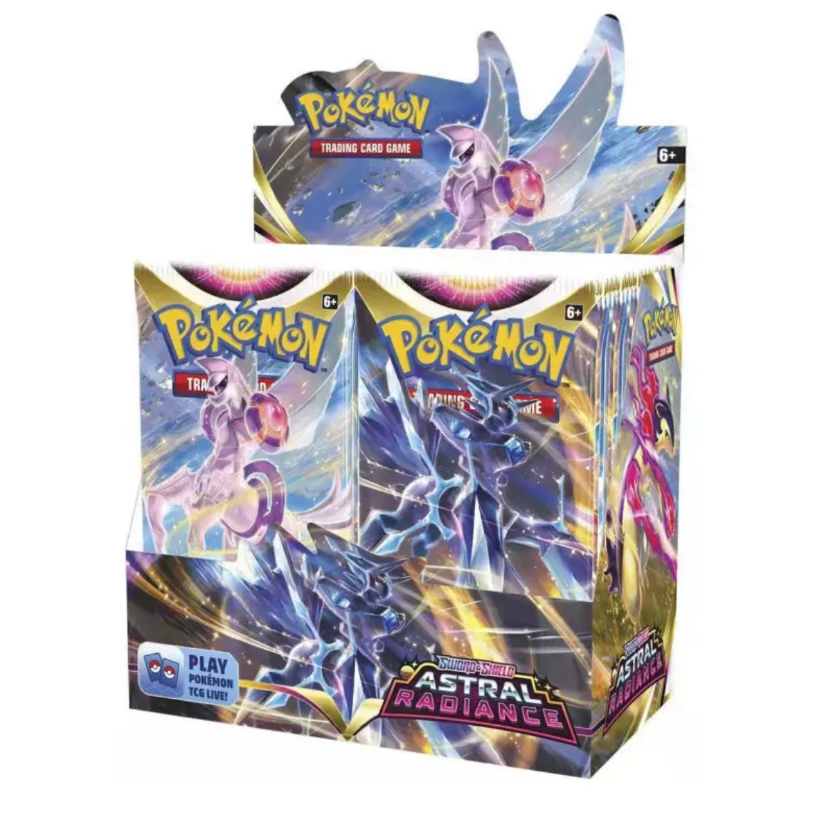 Pokémon Astral Radiance Packs and Box