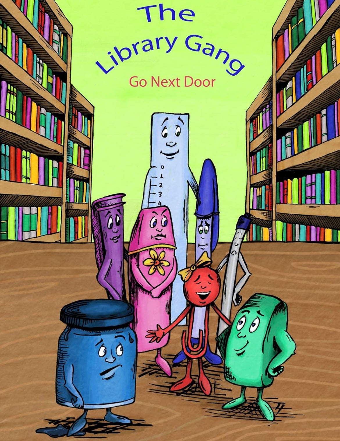 The library Gang.                    Go Next Door
