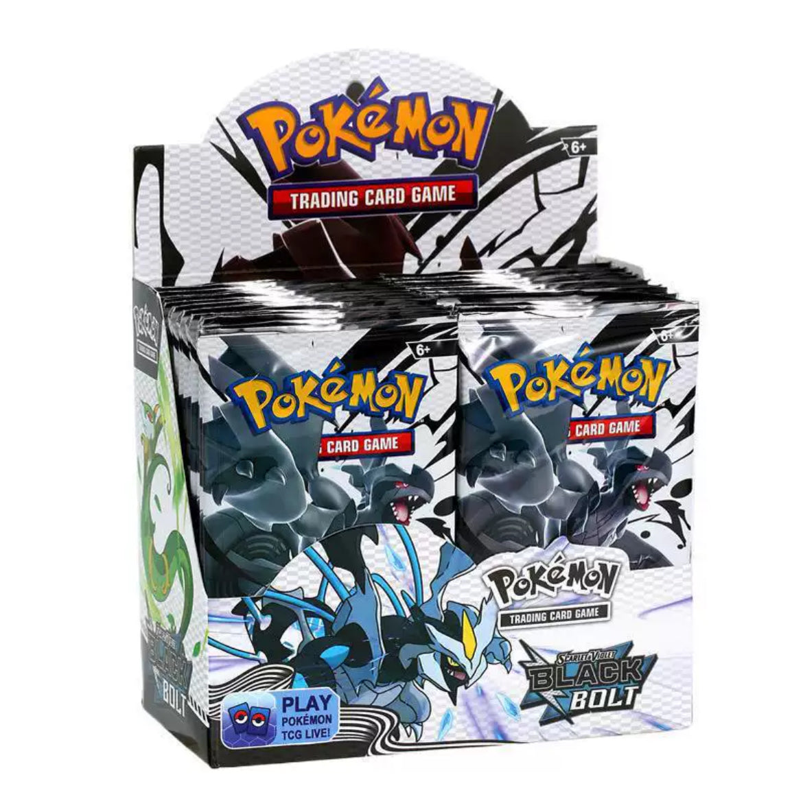 Pokémon Black Bolt Starter Vault Display Box - Black Bolt Theme (Sealed)