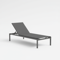 Reclining Outdoor Sun Lounger with Adjustable Backrest