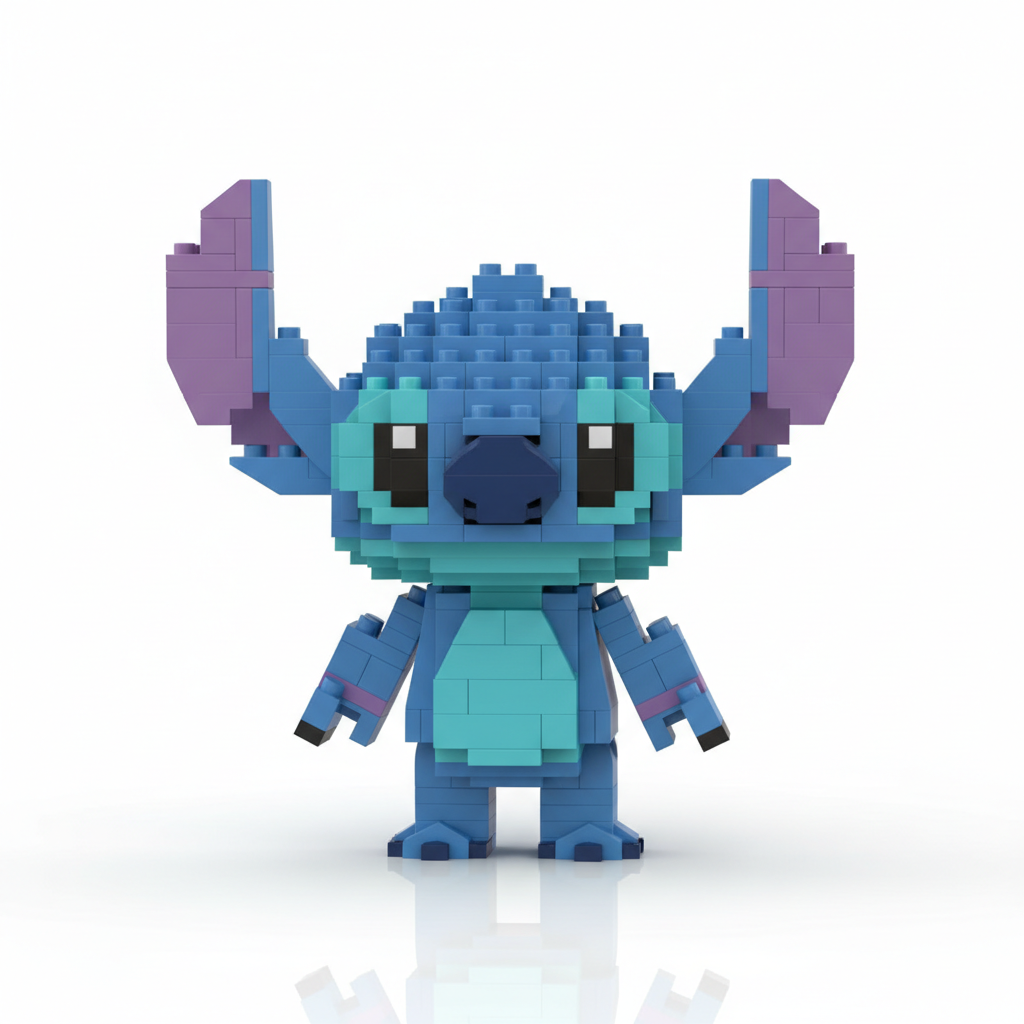BRICKS Stitch Building Figure