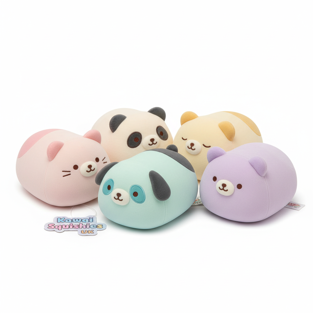 Mochi Squishy Animals Set of 6