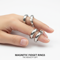 Magnetic Fidget Rings Set