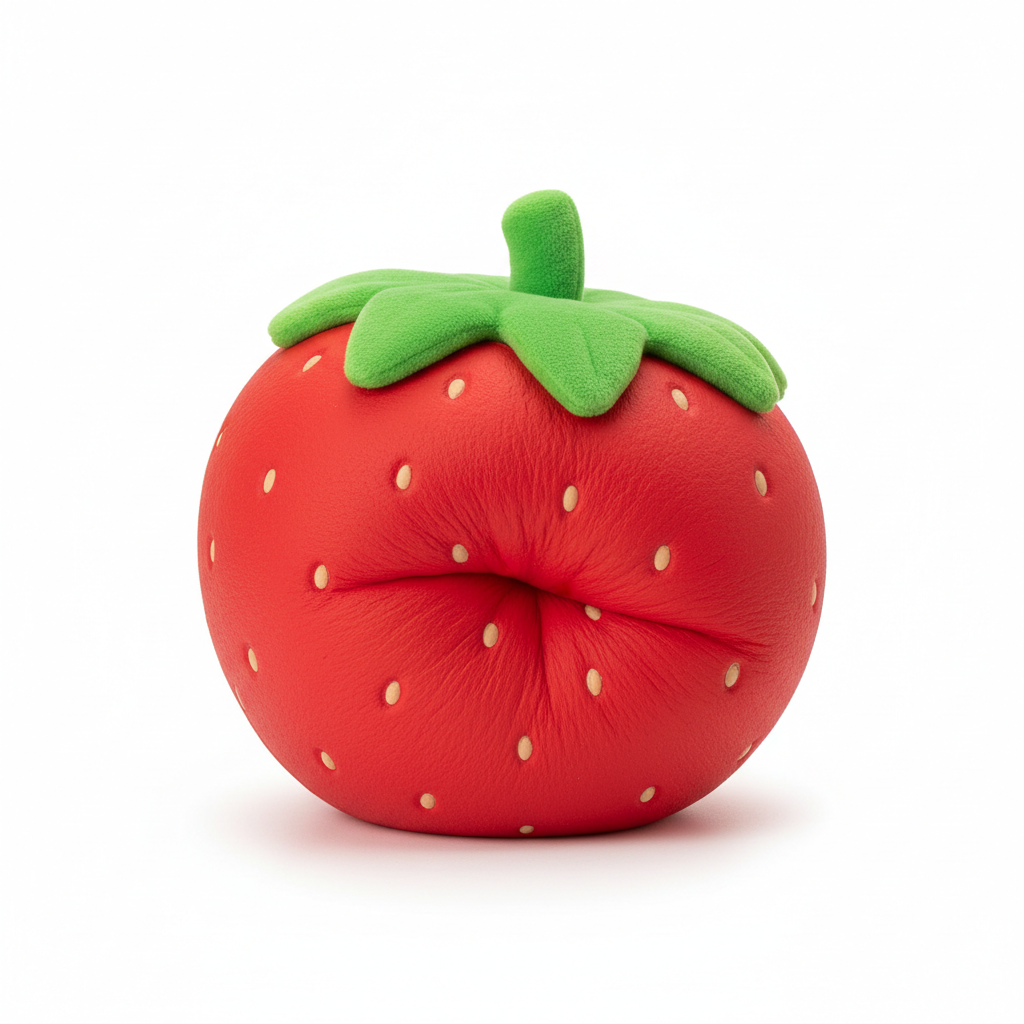 Giant Strawberry Squishy Jumbo Slow Rising