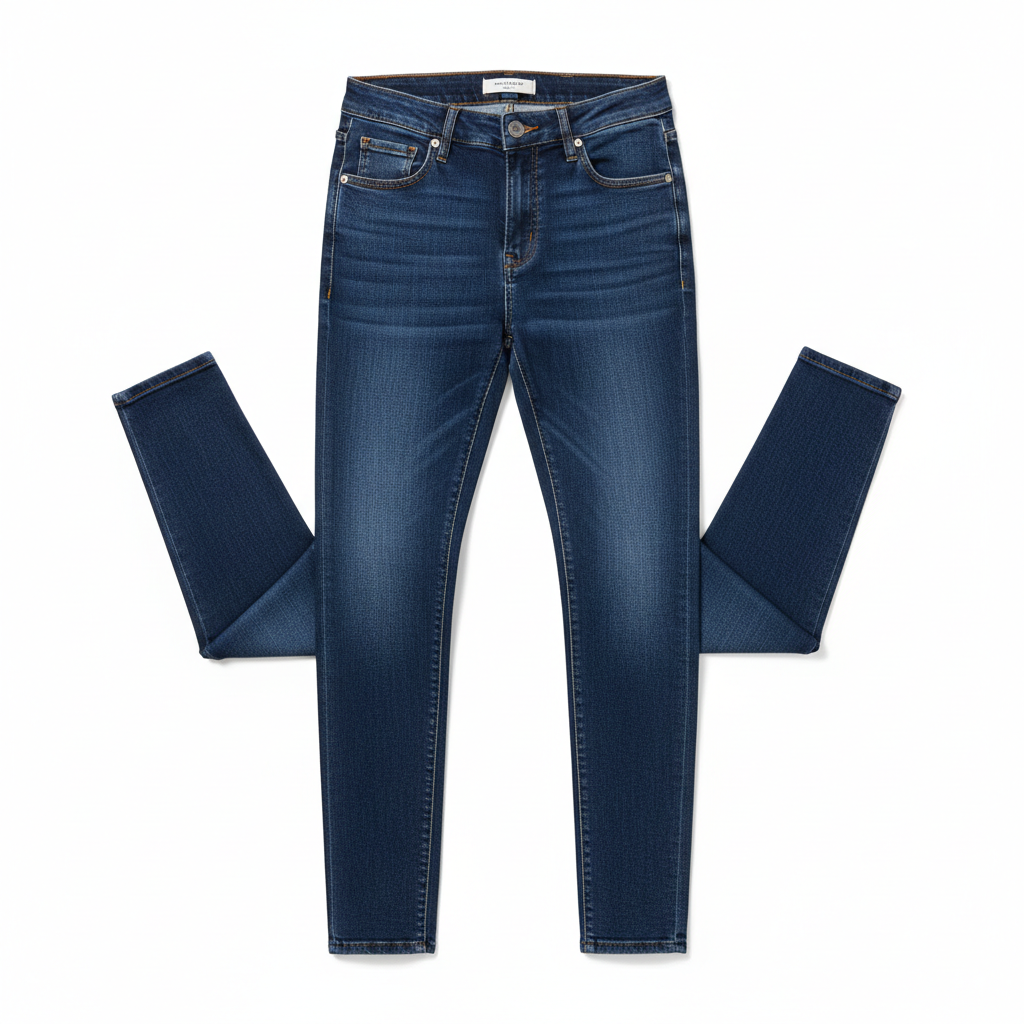 Women's High Waist Skinny Stretch Jeans