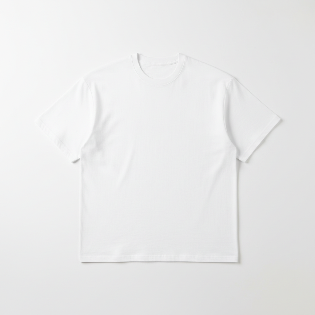 Men's Oversized Plain Cotton T-Shirt