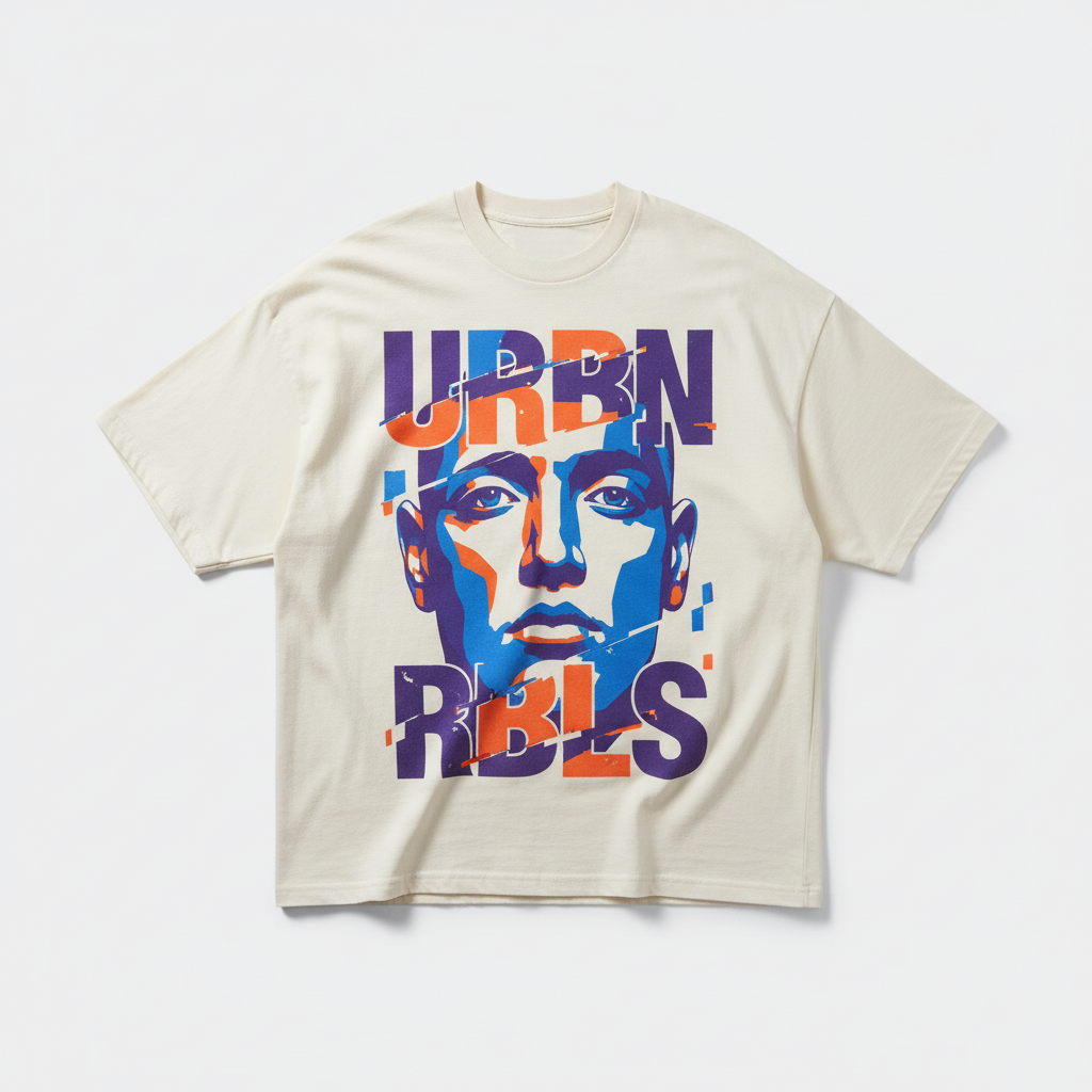Oversized Graphic Tee – Unisex Street Style