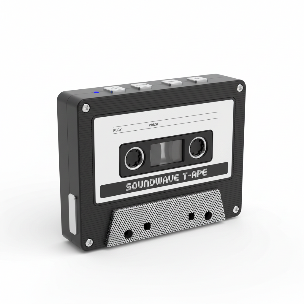 Retro Cassette Tape Bluetooth Speaker