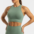 Seamless Ribbed Crop Top – Gym & Everyday Wearinclude prices to