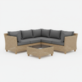 Rattan Corner Sofa Garden Lounge Set