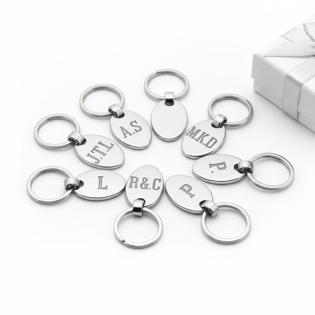 Personalised Keyring Set