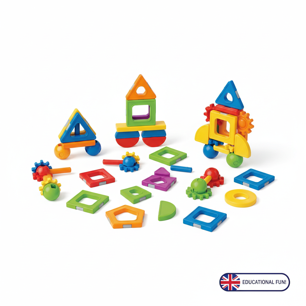STEM Building Blocks Set for Kids