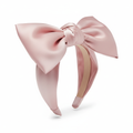 Silk Satin Wide Bow Headband