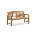 Outdoor Wooden Garden Bench 2-Seater