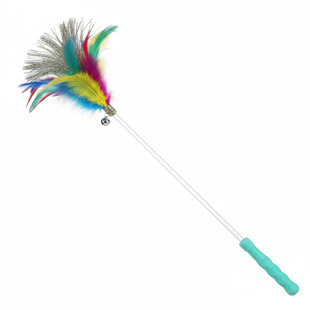 Cat Feather Wand Toy