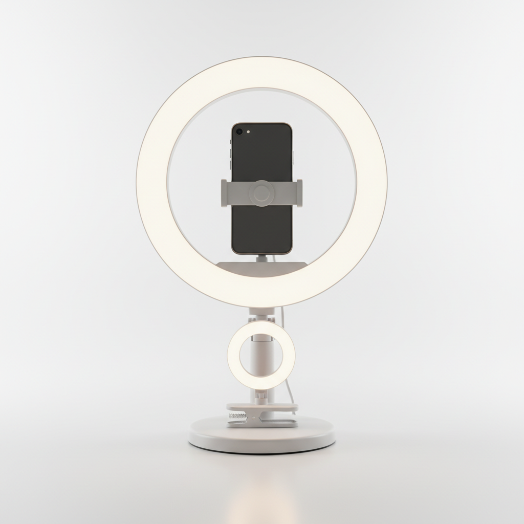 Selfie Ring Light with Phone Holder