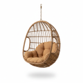 Hanging Rattan Egg Chair with Cushion