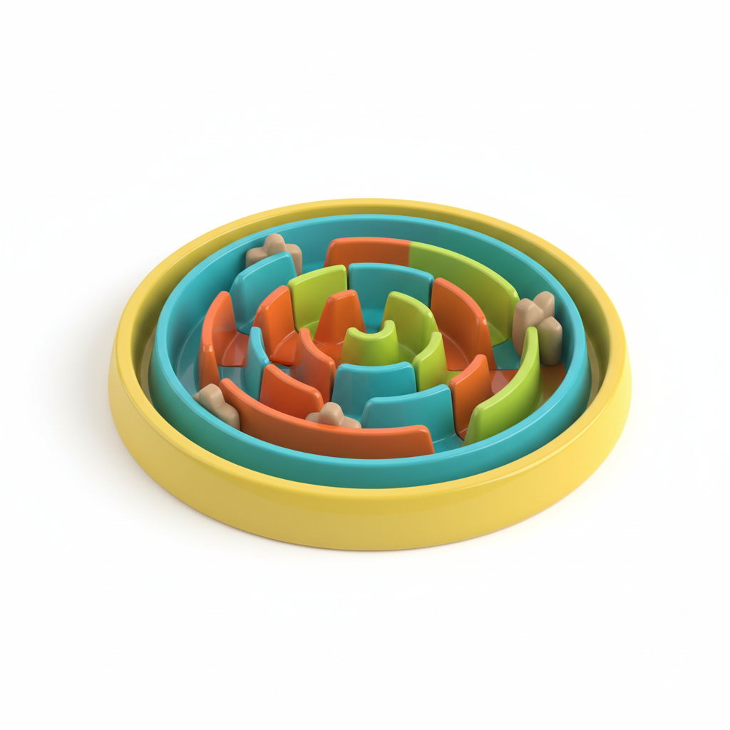 Slow Feeder Dog Bowl